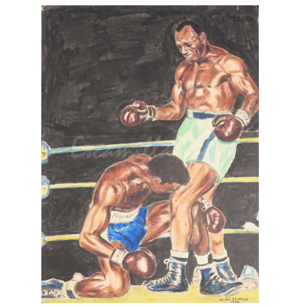 Jersey Joe Walcott Ko's Ezzard Charles